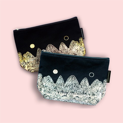 [디자인가안채] 일월오봉도 파우치