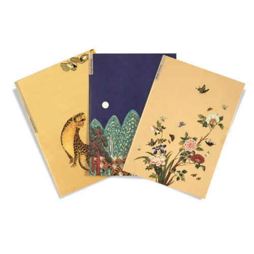 [디자인가안채] 민화 노트 3종 화접도, 호작도, 일월오봉도