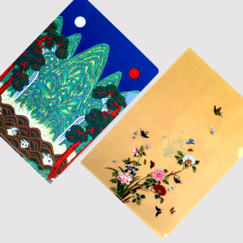 [디자인가안채] 민화 L홀더 파일