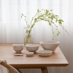 [소로시] 한글 패턴 식기 세트